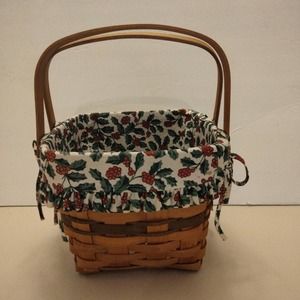 Longaberger Christmas Collection 1995 Cranberry Basket